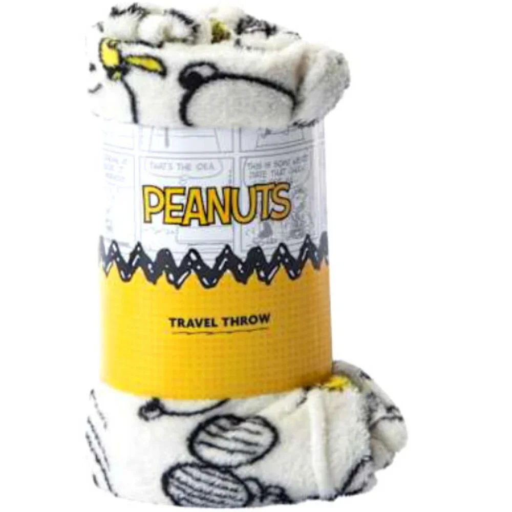 Copy of Brand NEW! Snoopy and Woodstock Travel Throw Blanket (40